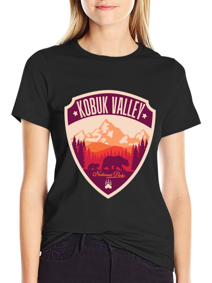 Kobuk Valley National Park Graphic Tee - Bear Design