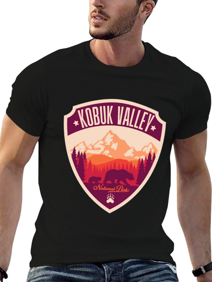 Kobuk Valley National Park Graphic Tee - Bear Design