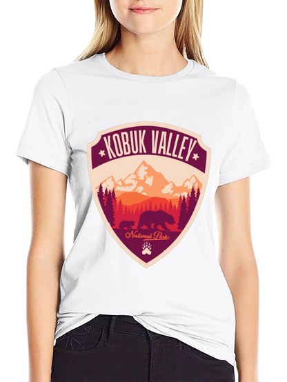 Kobuk Valley National Park Graphic Tee - Bear Design