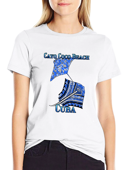Cayo Coco Beach Cuba Souvenir T-Shirt