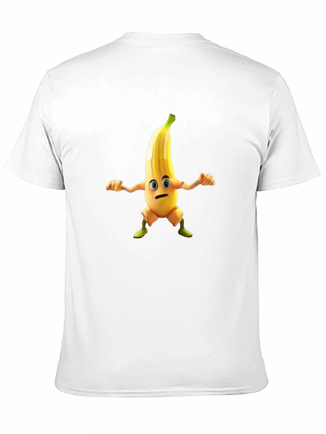 Banana Character Black T-shirt
