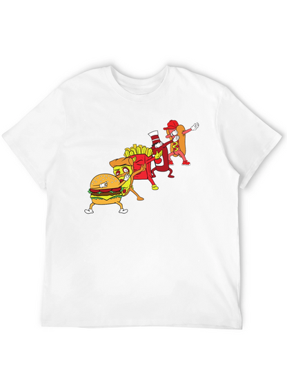 Food Dabbing Black T-Shirt
