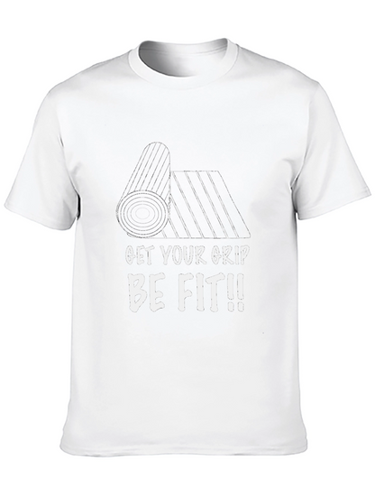 Get Your Grip Be Fit Black T-Shirt