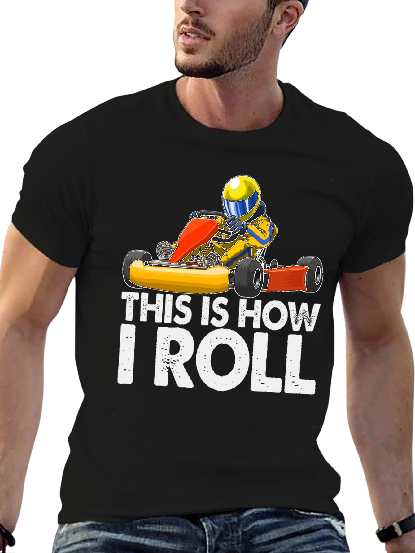 This is How I Roll Kart Racing T-Shirt