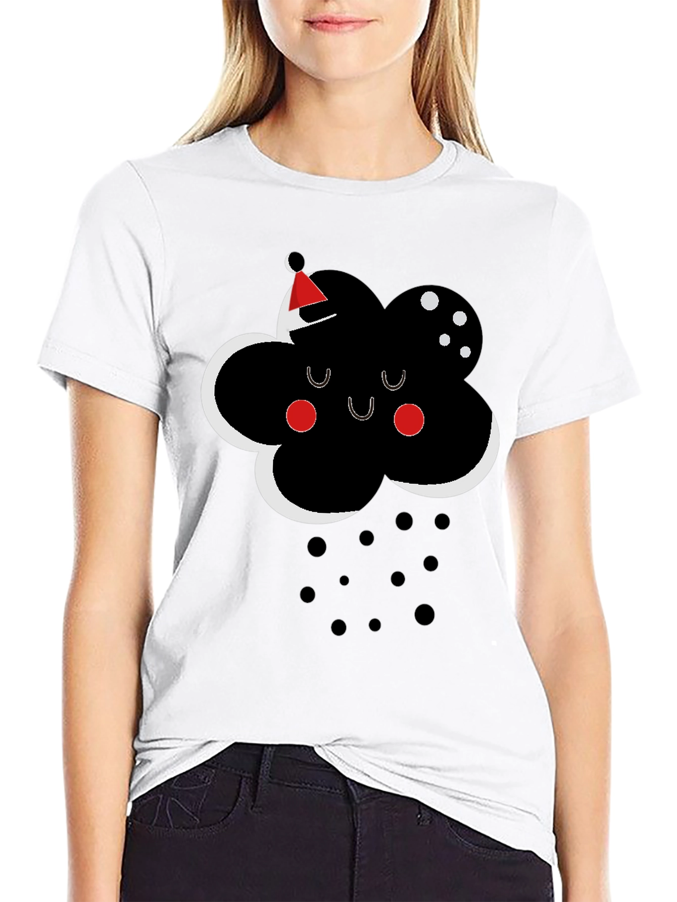 Whimsical Cloud Graphic Tee