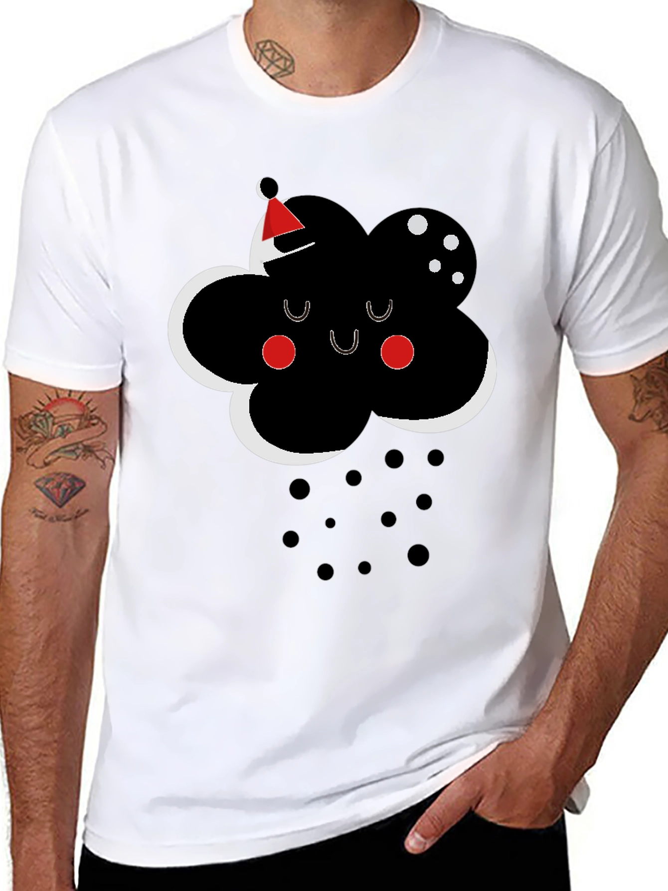 Whimsical Cloud Graphic Tee