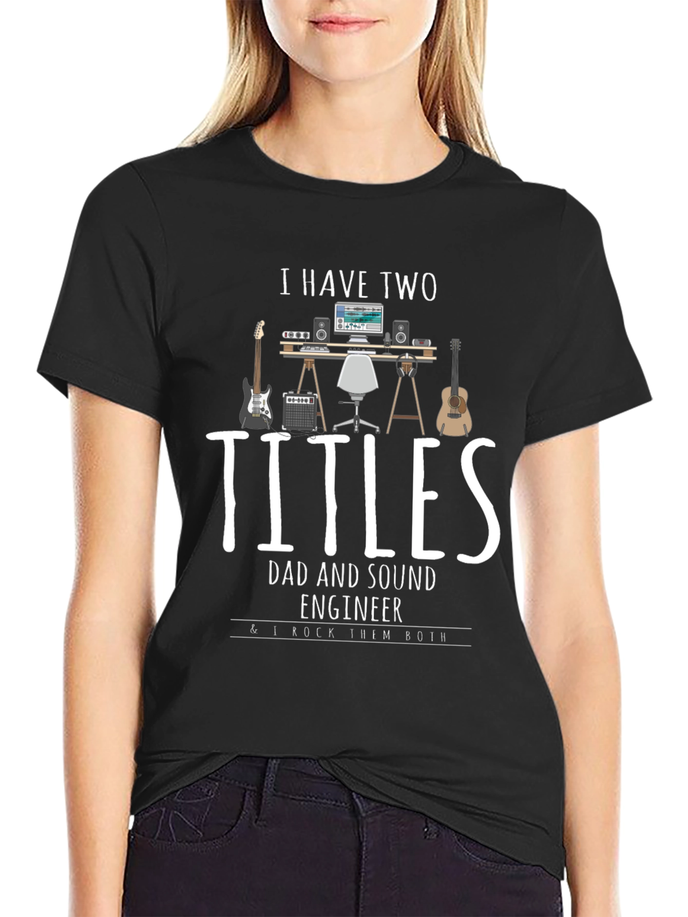 Dad and Sound Engineer T-Shirt