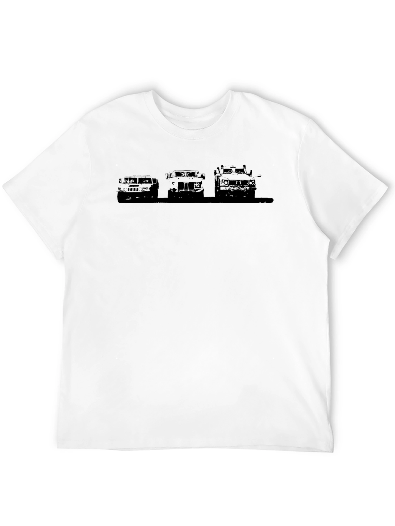 Humvee Evolution Black T-Shirt