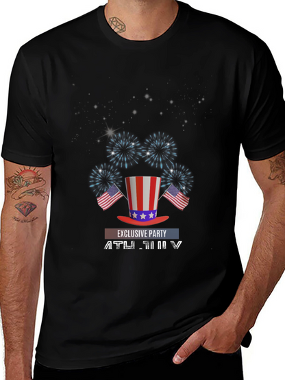 Patriotic 4th of July Exclusive Party T-Shirt