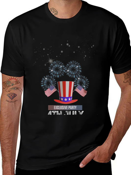 Patriotic 4th of July Exclusive Party T-Shirt