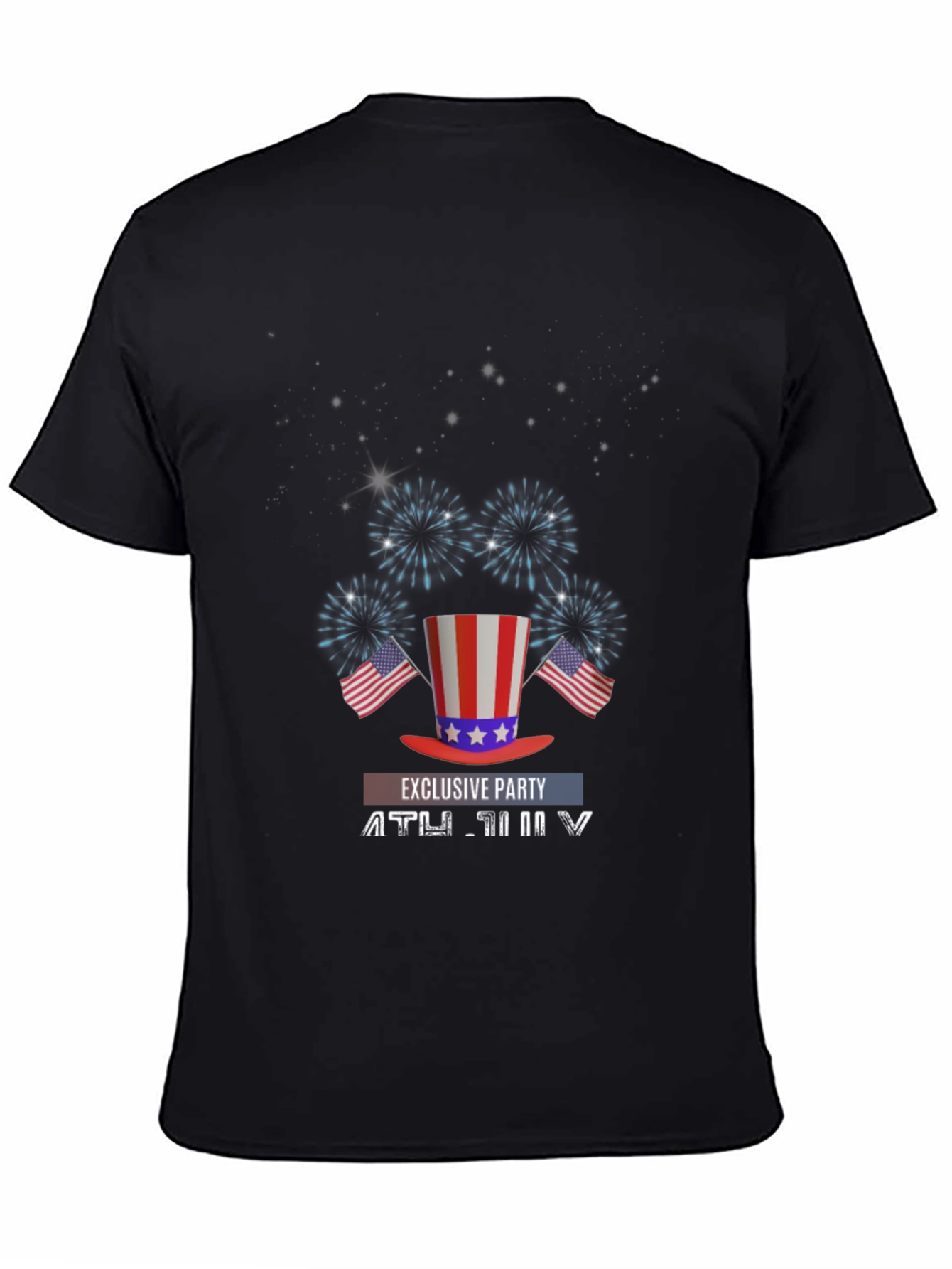 Patriotic 4th of July Exclusive Party T-Shirt