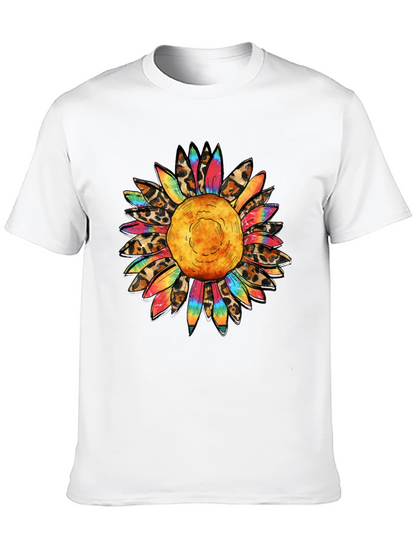 Sunflower Graphic Tee - Mens Black T-Shirt