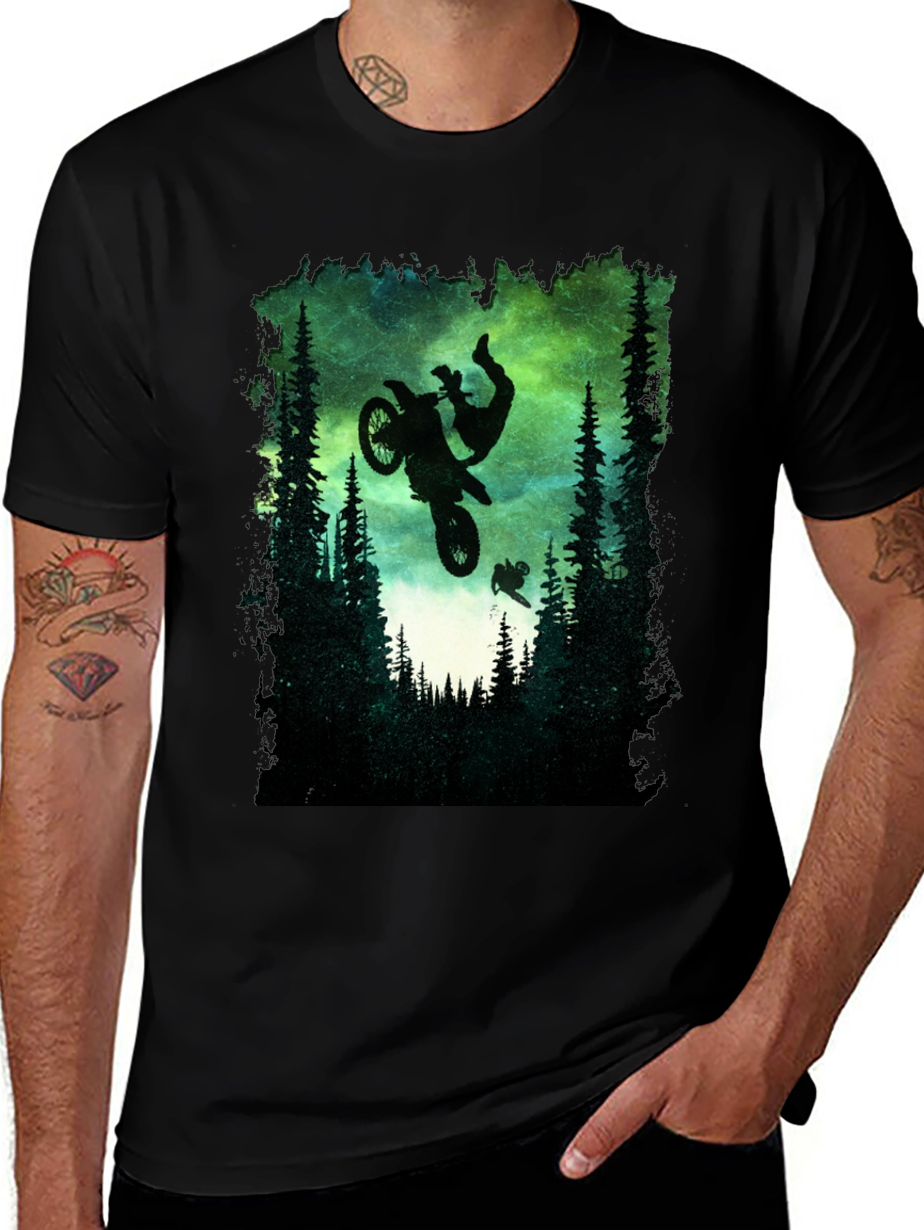 Mountain Motocross Graphic T-Shirt