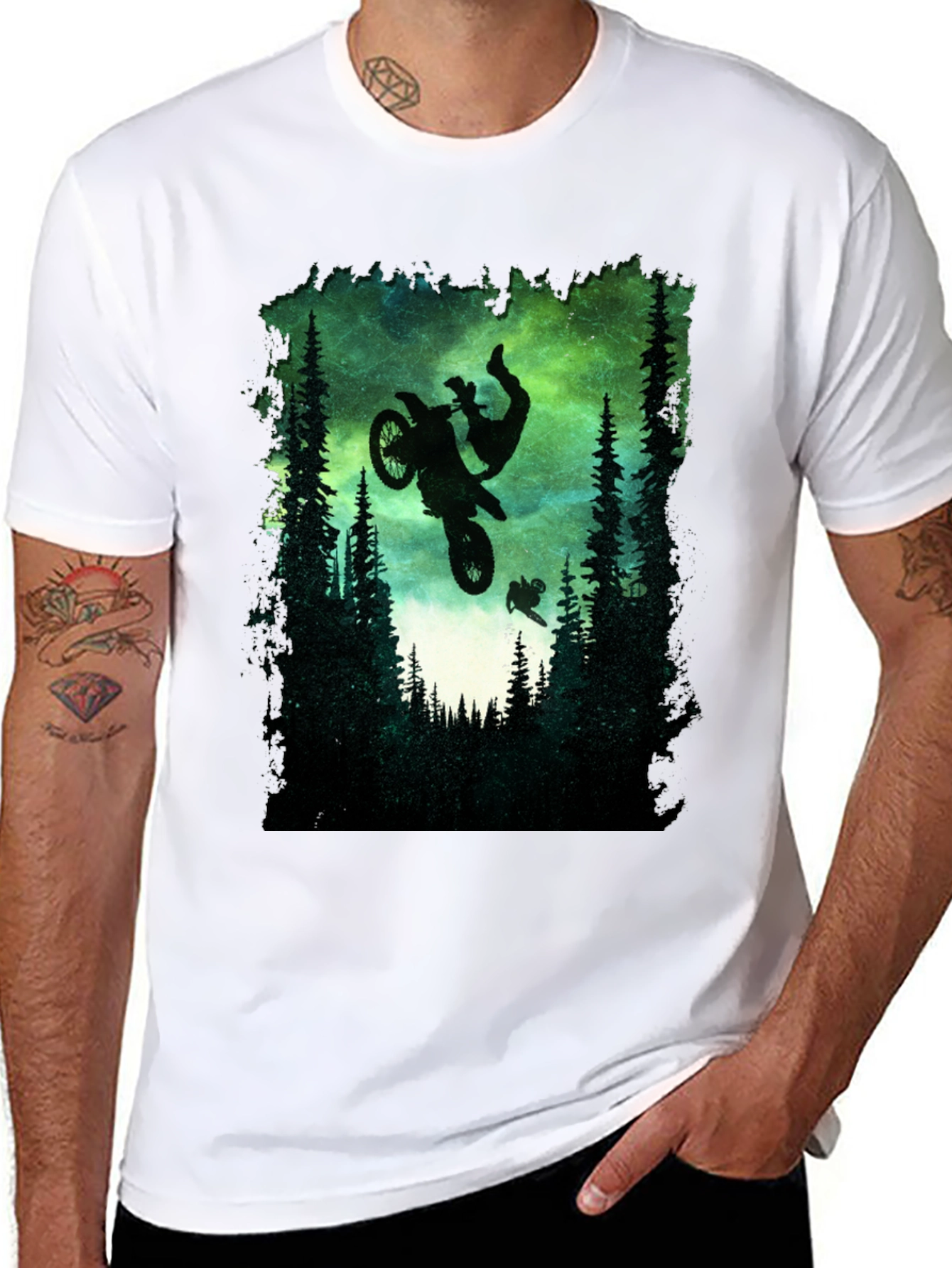 Mountain Motocross Graphic T-Shirt