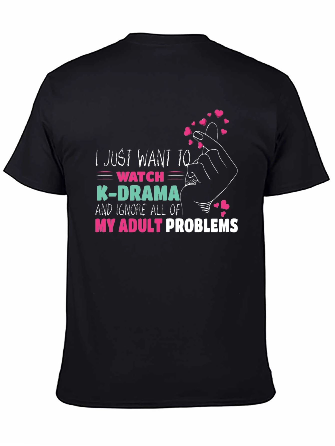 K-Drama Adult Problems T-Shirt - Funny Tee