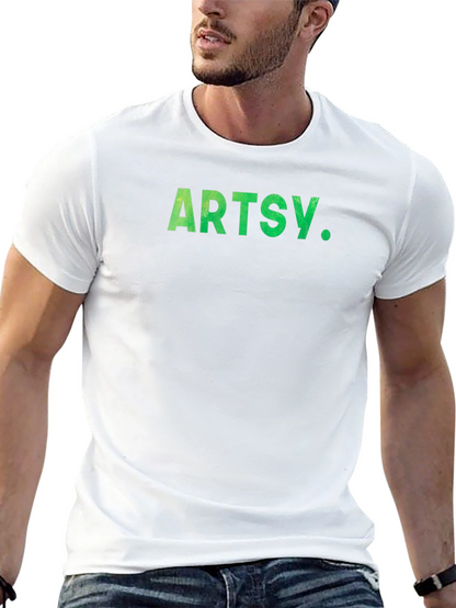 Artsy Graphic Tee - Cool Casual Style