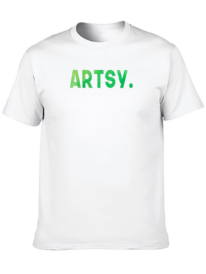 Artsy Graphic Tee - Cool Casual Style