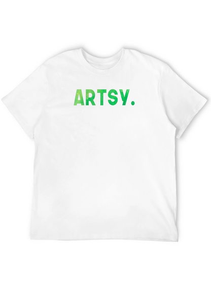 Artsy Graphic Tee - Cool Casual Style