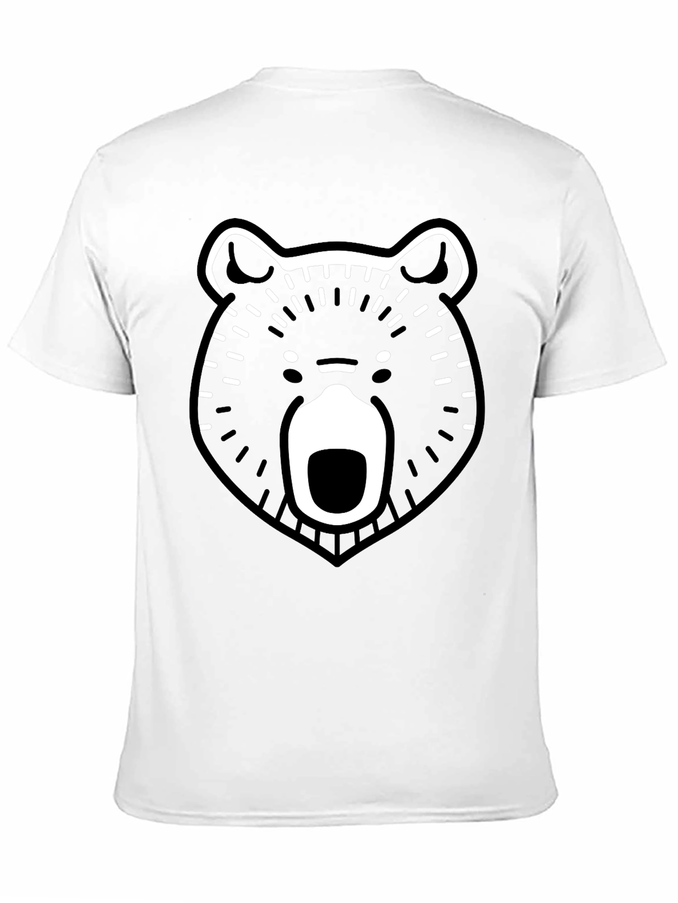 Bear Graphic Black T-Shirt