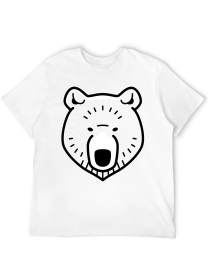 Bear Graphic Black T-Shirt