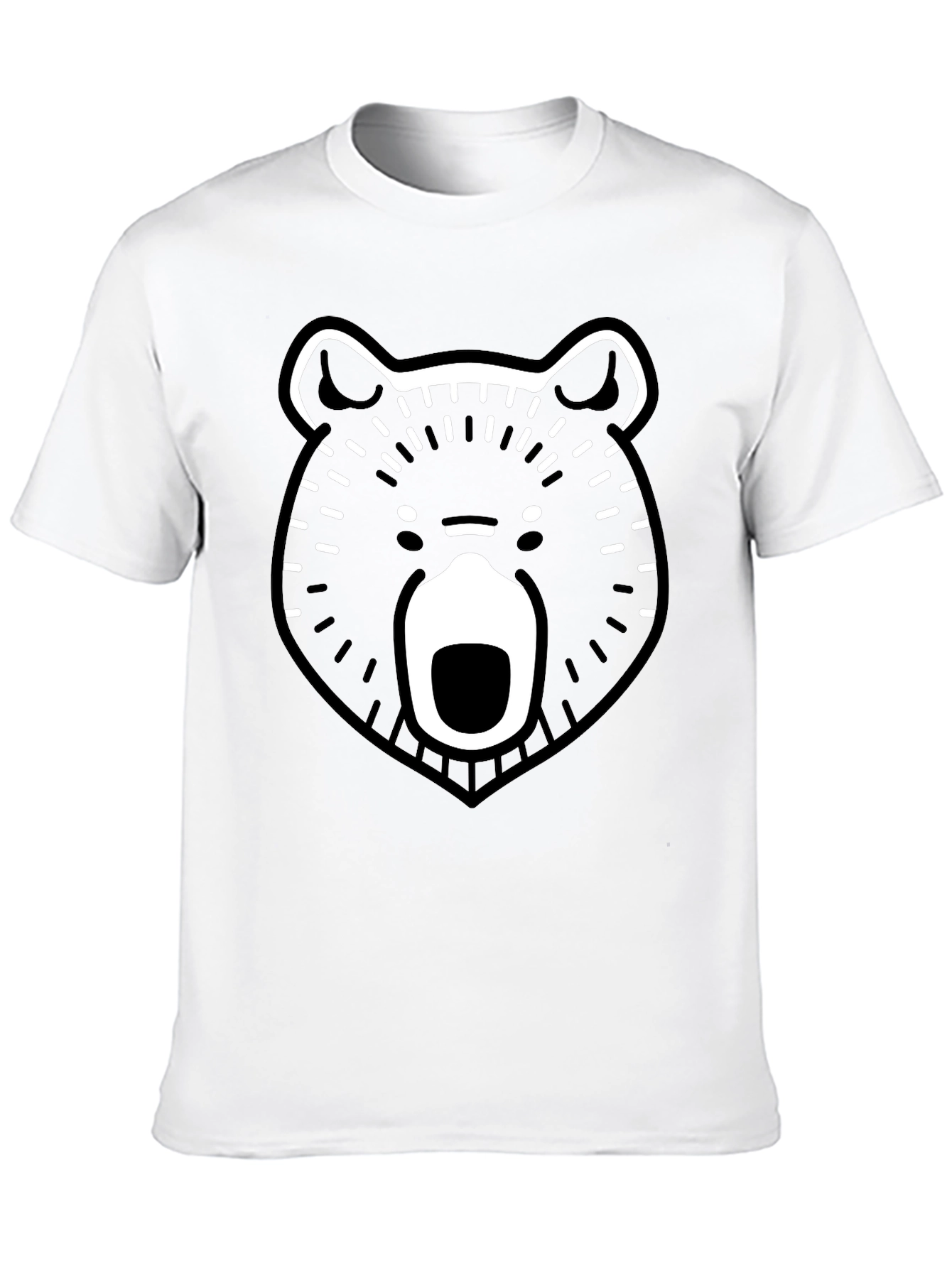 Bear Graphic Black T-Shirt