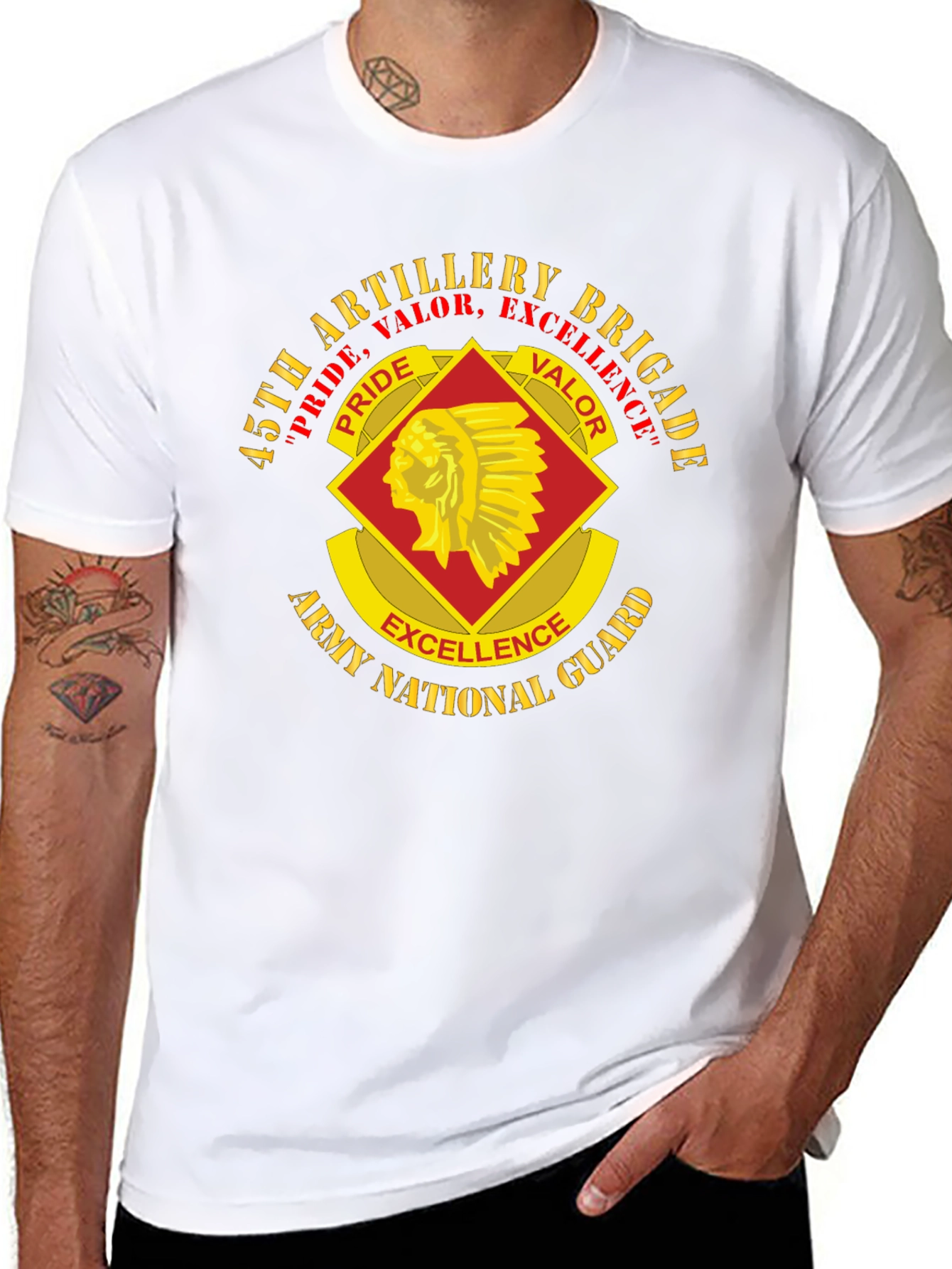 45th Artillery Brigade Army National Guard T-Shirt