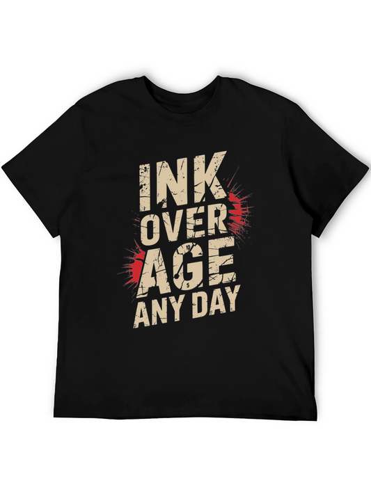 Ink Over Age Tee - Unique Graphic T-Shirt