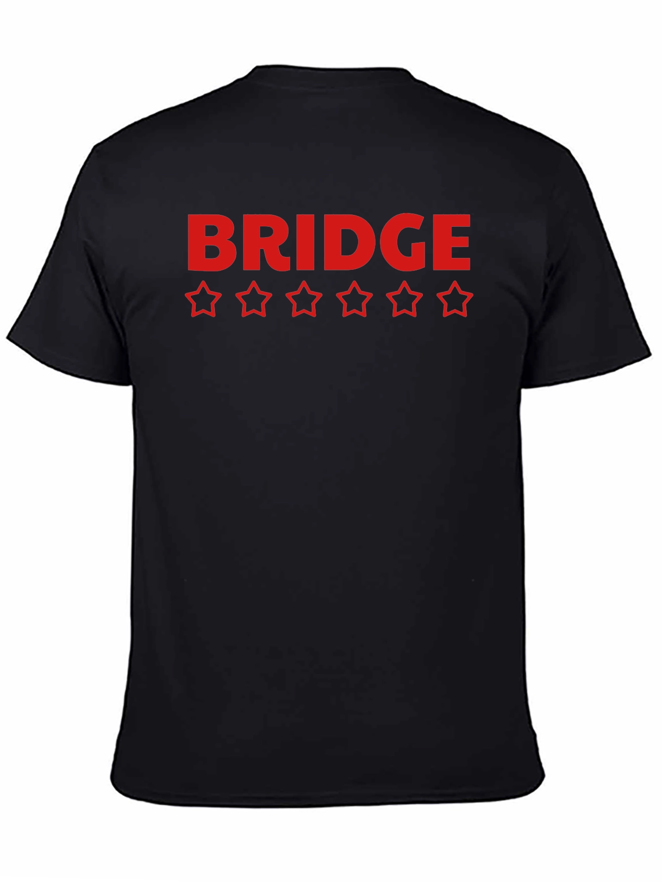 Bridge Five Star Rating Black T-Shirt