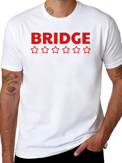 Bridge Five Star Rating Black T-Shirt