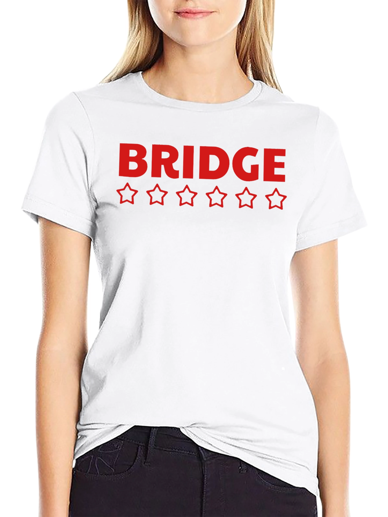 Bridge Five Star Rating Black T-Shirt