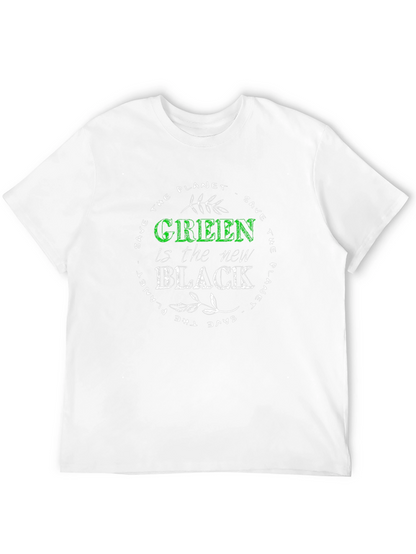 Eco-Friendly Green is the New Black T-Shirt