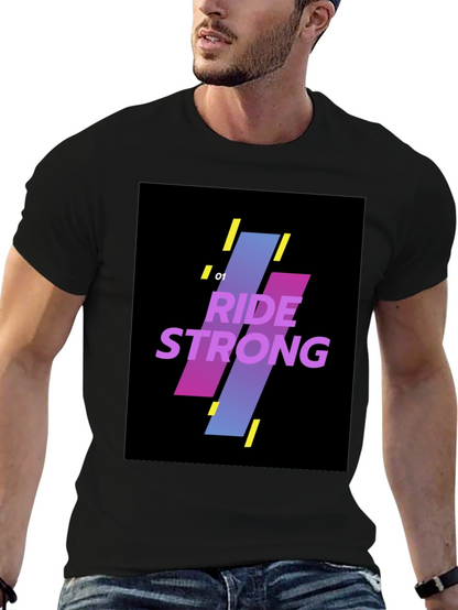 Ride Strong Graphic Tee - Black