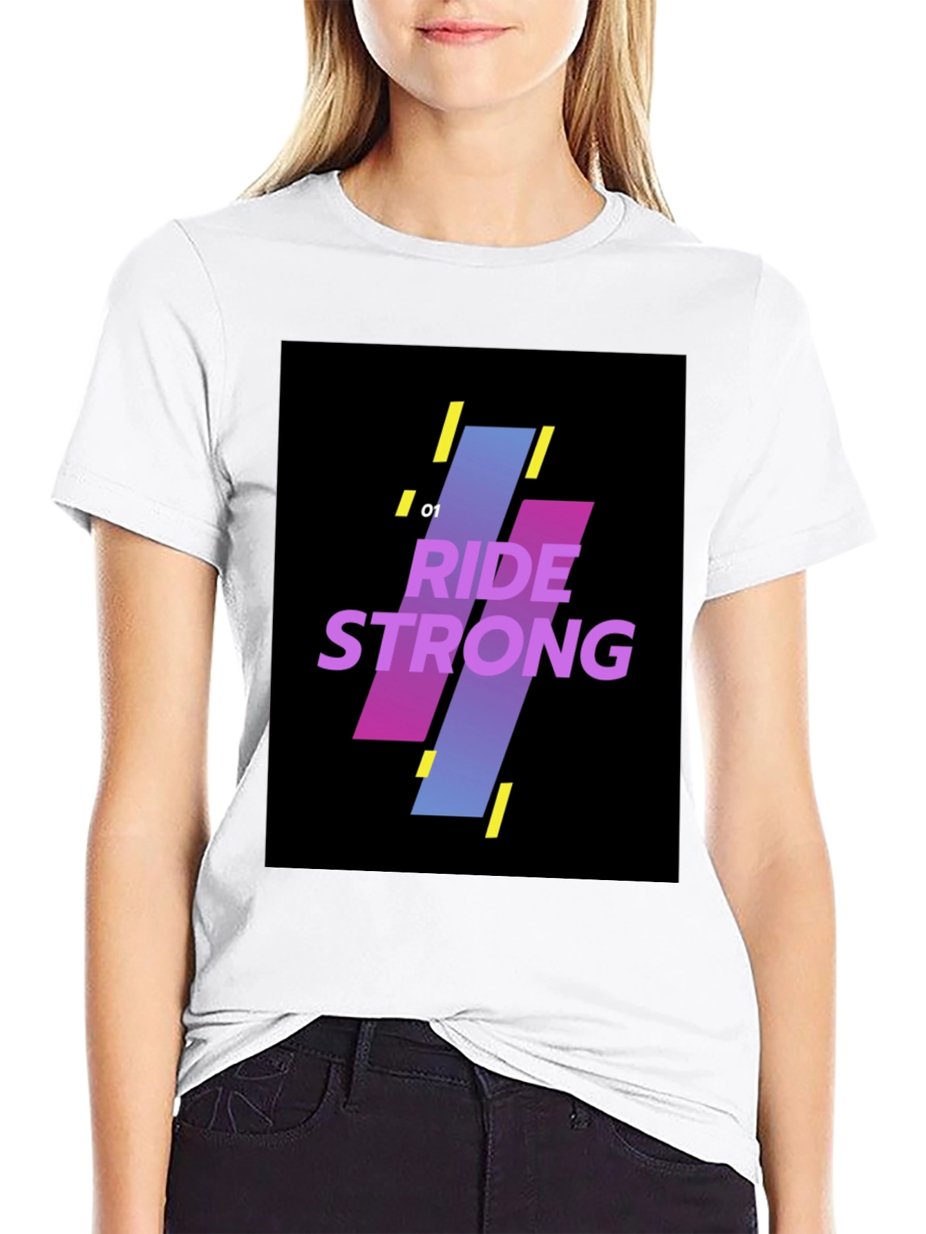 Ride Strong Graphic Tee - Black