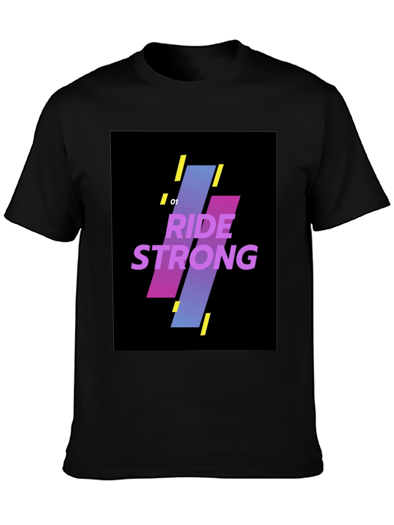 Ride Strong Graphic Tee - Black
