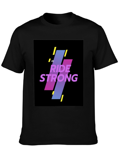 Ride Strong Graphic Tee - Black