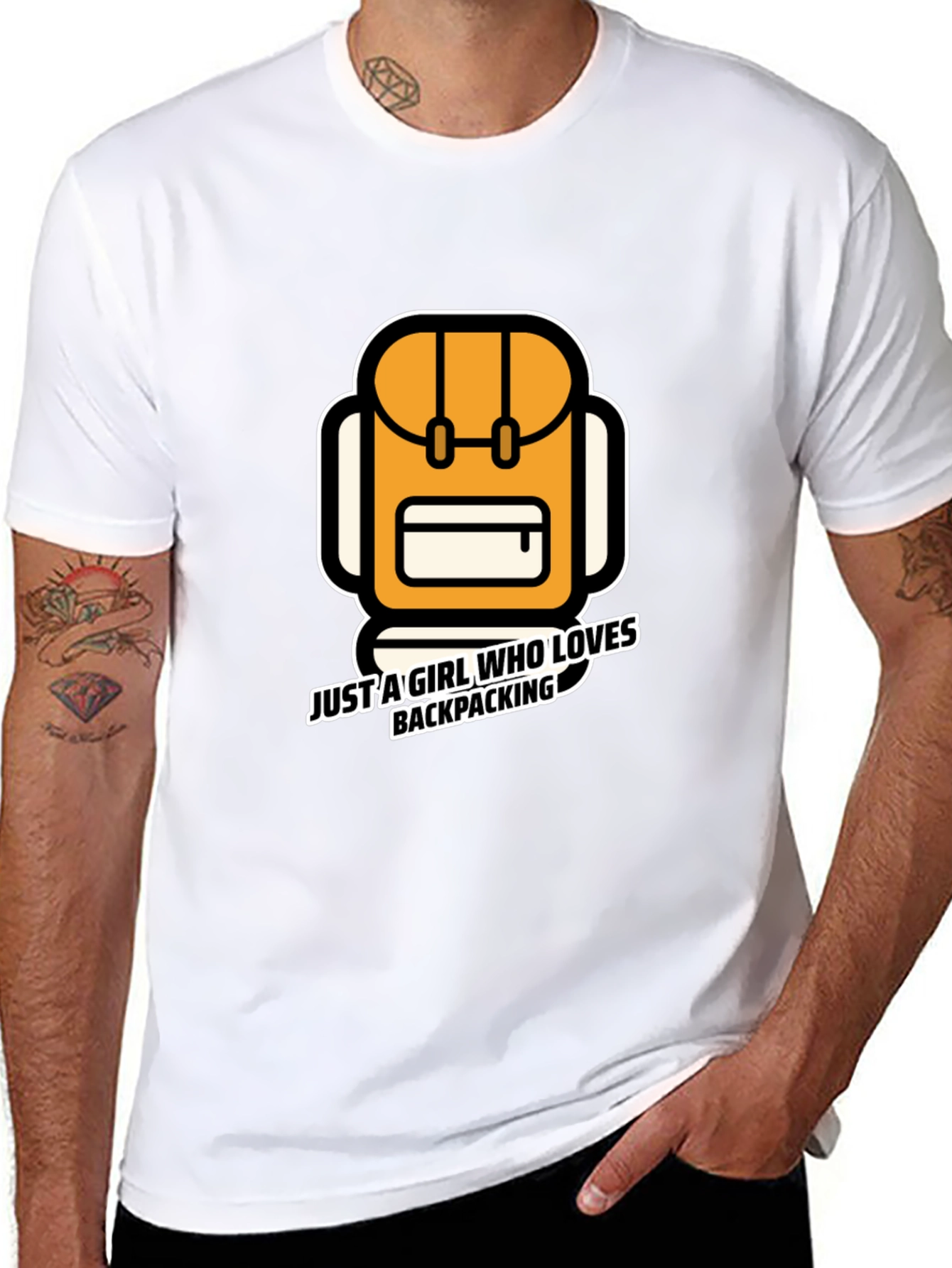 Backpacking Lover Graphic Tee - Adventure Ready