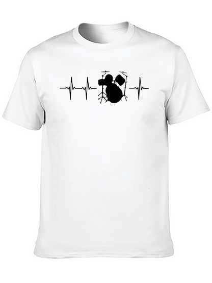 Drum Heartbeat T-Shirt: Rhythm in Your Soul
