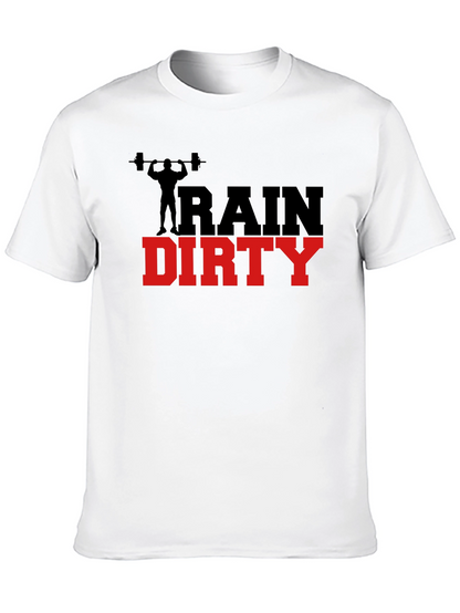Train Dirty Graphic Tee - Fitness Apparel