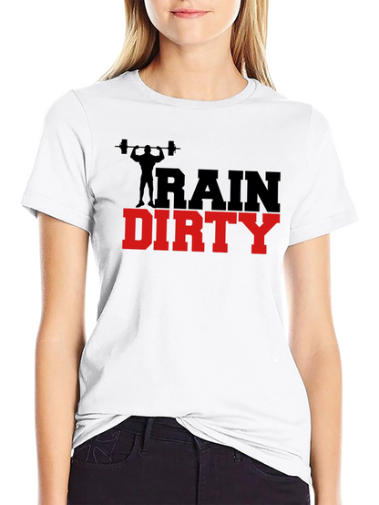 Train Dirty Graphic Tee - Fitness Apparel