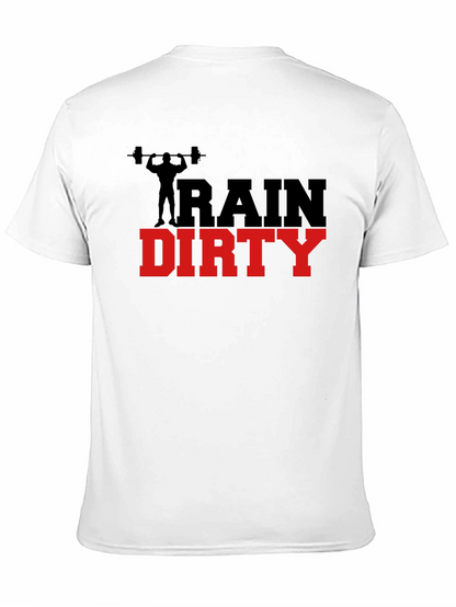 Train Dirty Graphic Tee - Fitness Apparel