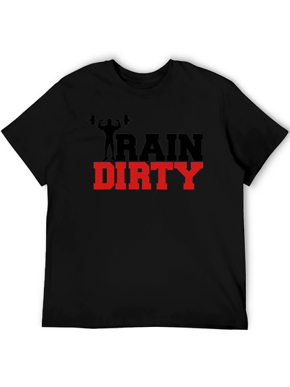Train Dirty Graphic Tee - Fitness Apparel