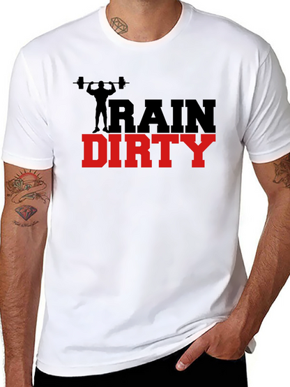 Train Dirty Graphic Tee - Fitness Apparel