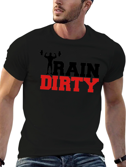 Train Dirty Graphic Tee - Fitness Apparel