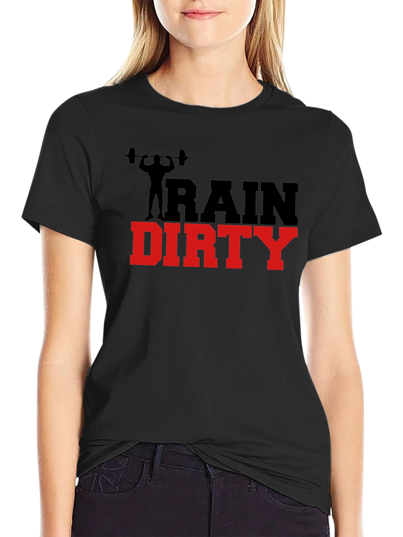 Train Dirty Graphic Tee - Fitness Apparel