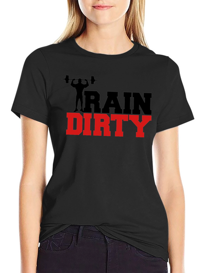 Train Dirty Graphic Tee - Fitness Apparel