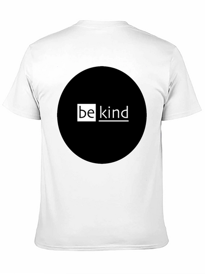 Be Kind Graphic T-Shirt - Black Crew Neck Tee