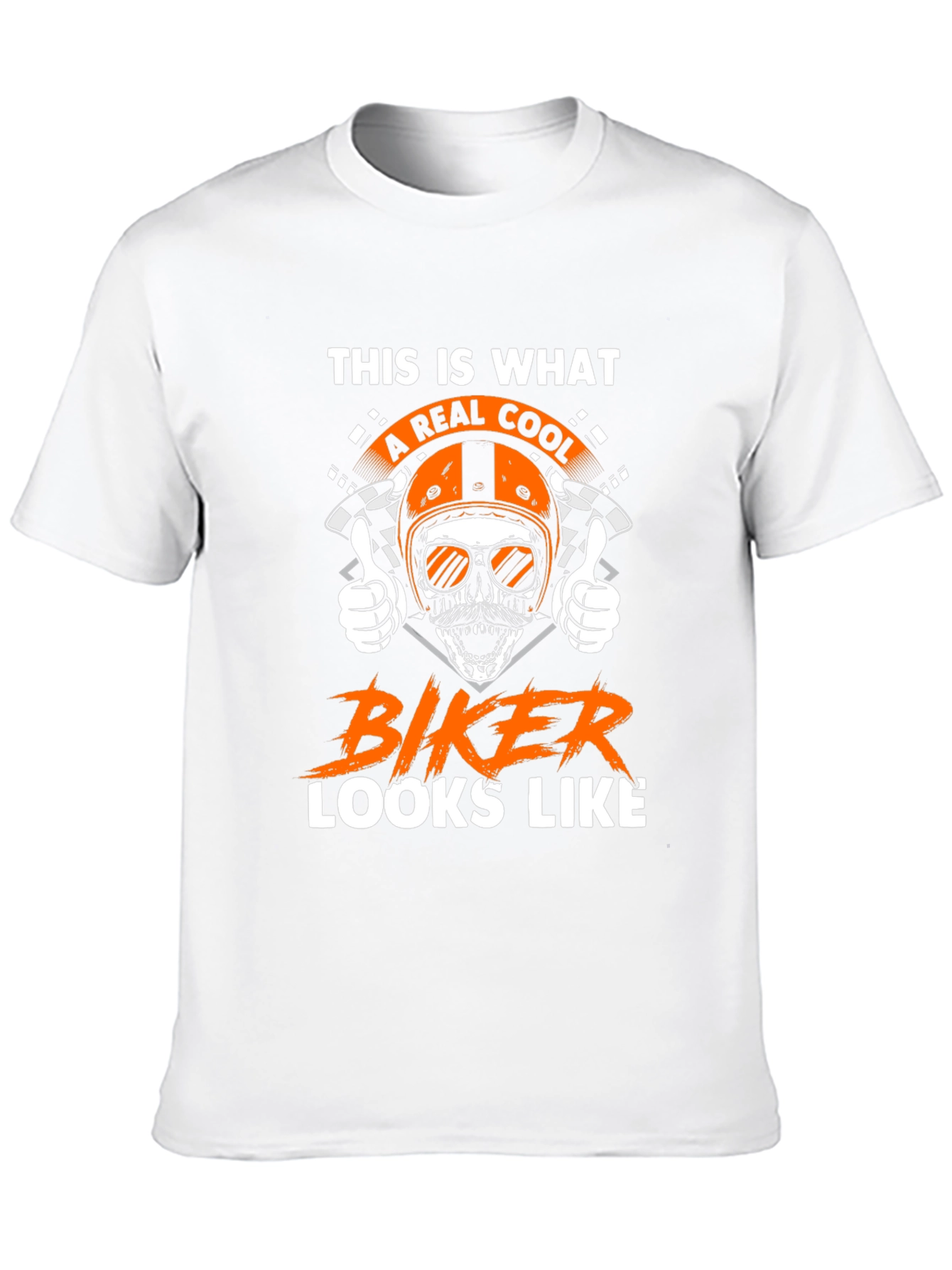 Cool Biker Graphic T-Shirt