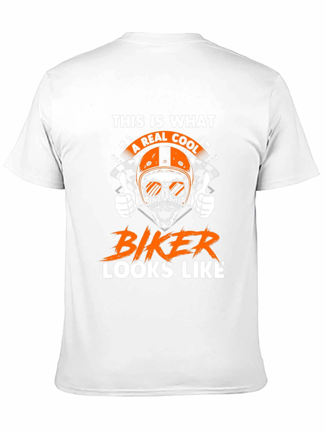 Cool Biker Graphic T-Shirt