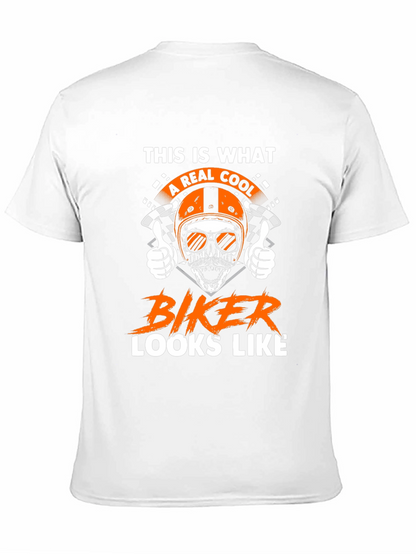 Cool Biker Graphic T-Shirt