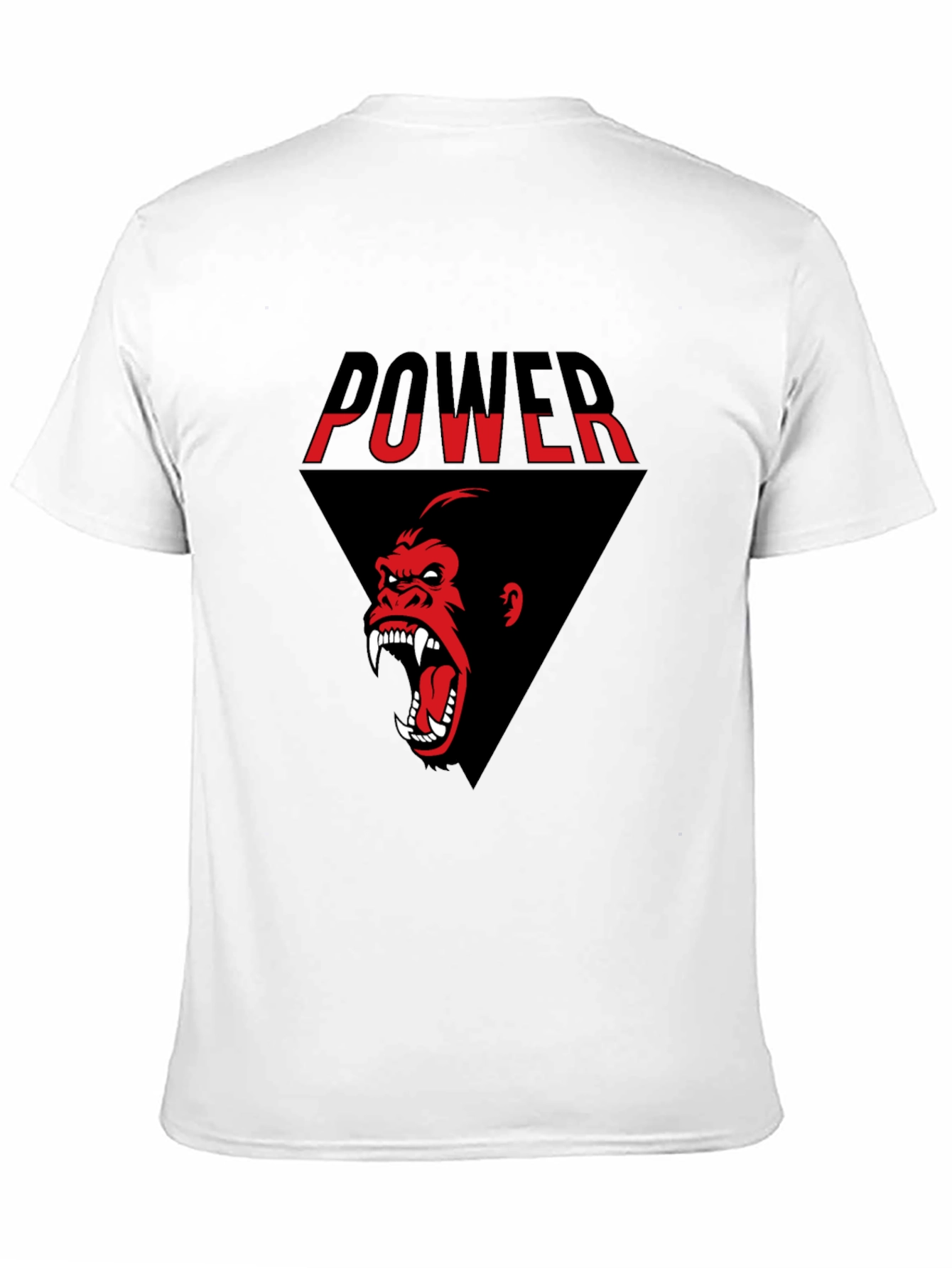 Power Gorilla Graphic Tee - Black T-Shirt